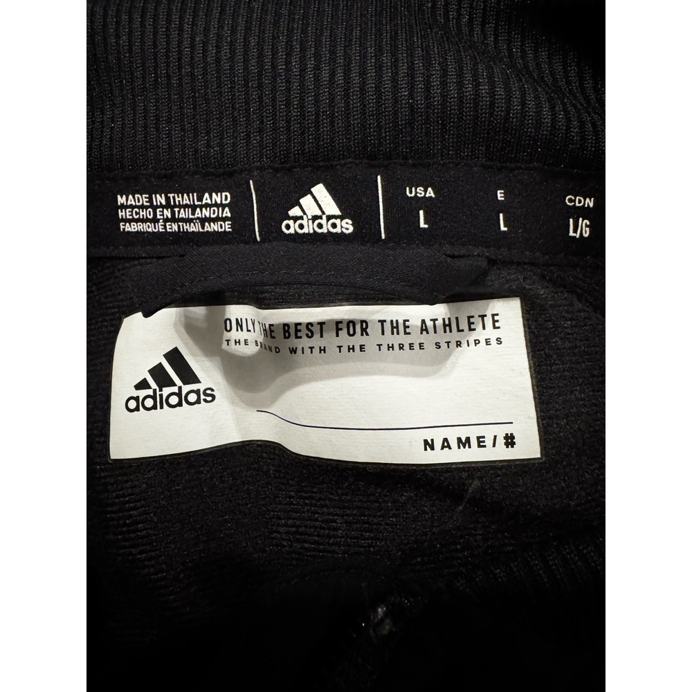 Adidas Aeroready Bomber Jacket Amazon SDFA Sr Team Black Mens Large - Picture 6 of 6